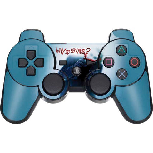 The Dark Knight Why So Serious PS3 Dual Shock wireless controller Skin