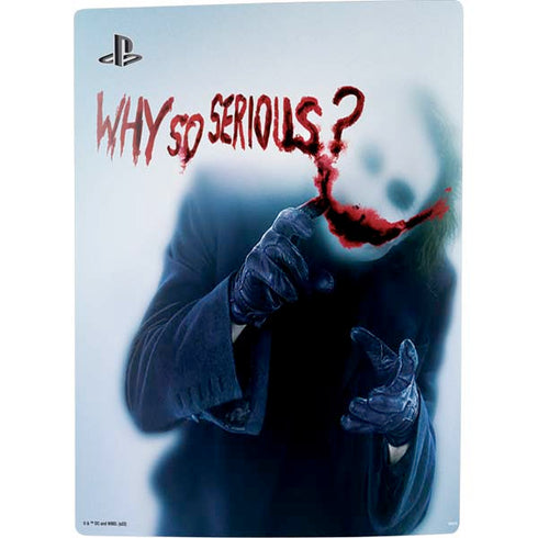 The Dark Knight Why So Serious PS5 Digital Edition Console Skin