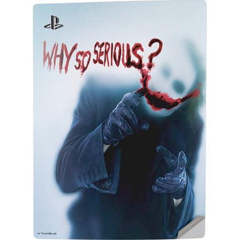 The Dark Knight Why So Serious PS5 Digital Edition Console Skin