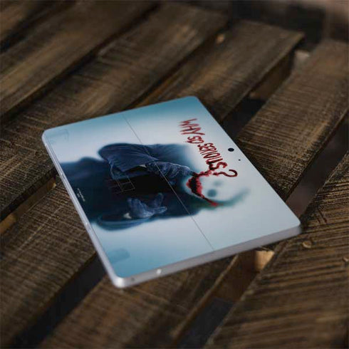 The Dark Knight Why So Serious Surface Go Skin