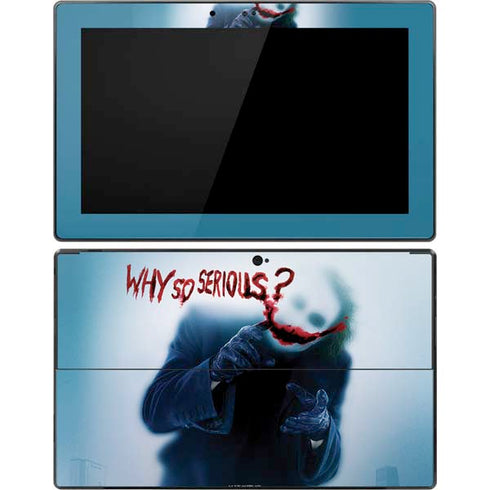 The Dark Knight Why So Serious Surface Pro Tablet Skin