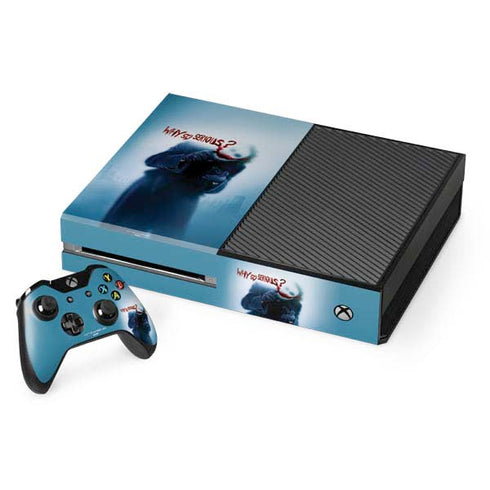 The Dark Knight Why So Serious Xbox One Console and Controller Bundle Skin