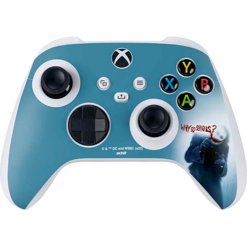 The Dark Knight Why So Serious Xbox Series S Controller Skin