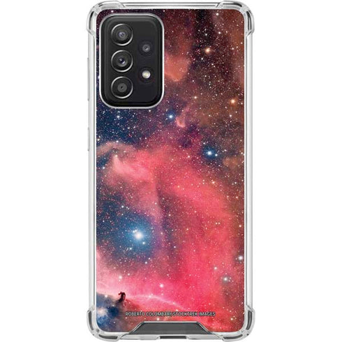 Widefield View of Orion Nebula and Horsehead Nebula Galaxy A52 5G Clear Case