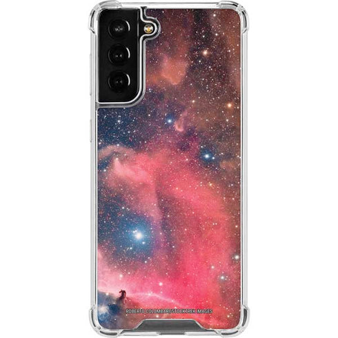 Widefield View of Orion Nebula and Horsehead Nebula Galaxy S21 FE Clear Case