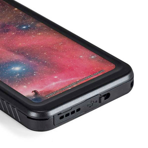 Widefield View of Orion Nebula and Horsehead Nebula Galaxy S23 Waterproof Case