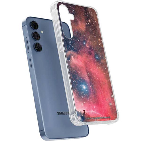 Widefield View of Orion Nebula and Horsehead Nebula Galaxy S24 Clear Case