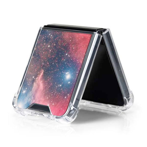 Widefield View of Orion Nebula and Horsehead Nebula Galaxy Z Flip5 5G Clear Case