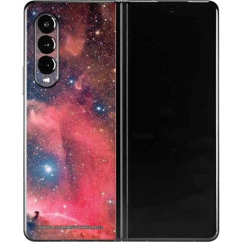 Widefield View of Orion Nebula and Horsehead Nebula Galaxy Z Fold3 5G Skin