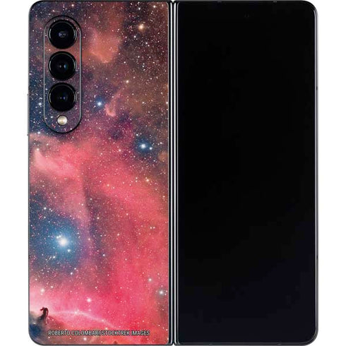 Widefield View of Orion Nebula and Horsehead Nebula Galaxy Z Fold4 5G Skin