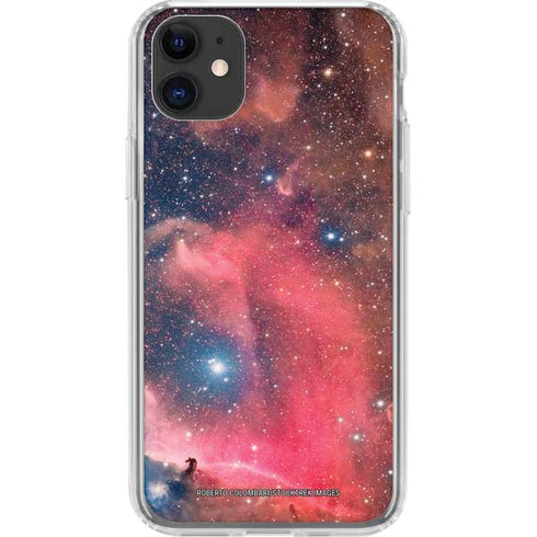 Widefield View of Orion Nebula and Horsehead Nebula iPhone 11 Clear Case