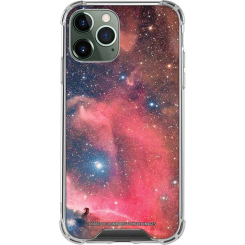 Widefield View of Orion Nebula and Horsehead Nebula iPhone 11 Pro Max Clear Case