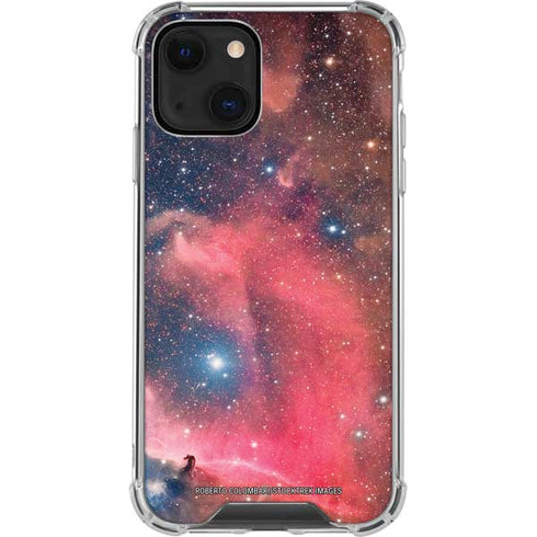 Widefield View of Orion Nebula and Horsehead Nebula iPhone 15 Plus Clear Case