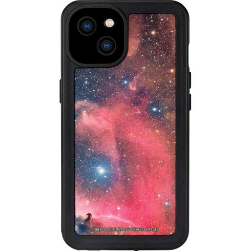 Widefield View of Orion Nebula and Horsehead Nebula iPhone 15 Plus Waterproof Case