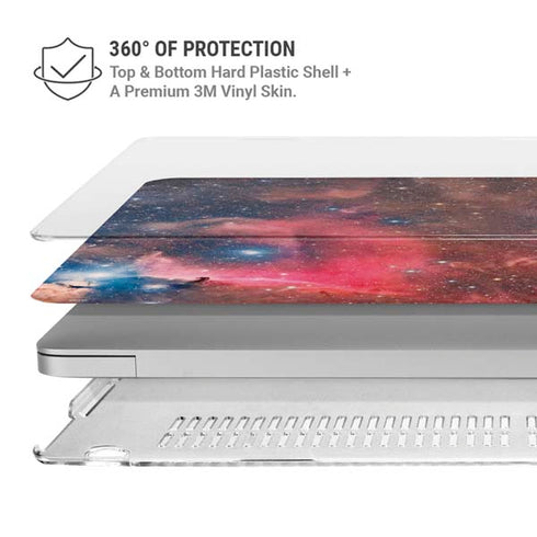 Widefield View of Orion Nebula and Horsehead Nebula MacBook Pro 15in (2016-19) Case plus Skin