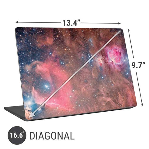 Widefield View of Orion Nebula and Horsehead Nebula Universal Laptop 16.6in (13.4 x 9.7in) Skin