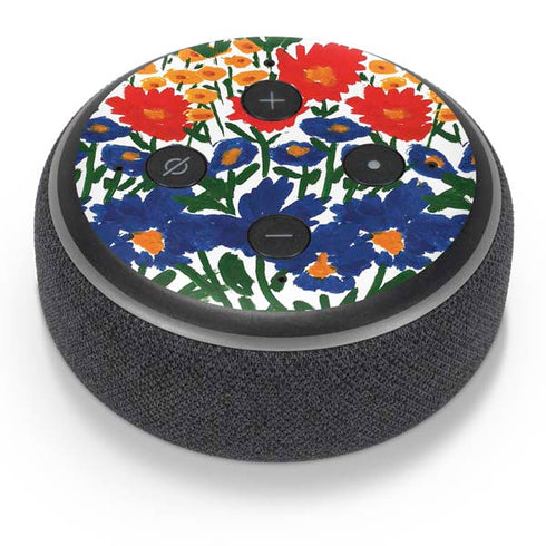 Bouffants and Broken Hearts Wild Garden 4 Amazon Echo Dot Skin