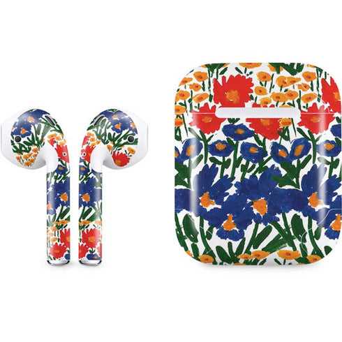 Bouffants and Broken Hearts Wild Garden 4 Apple AirPods Skin