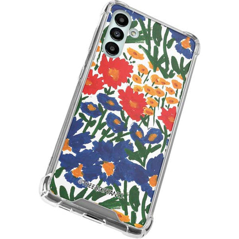Bouffants and Broken Hearts Wild Garden 4 Galaxy A13 5G Clear Case