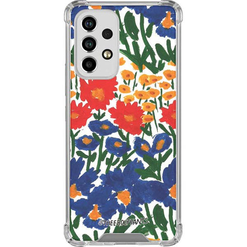 Bouffants and Broken Hearts Wild Garden 4 Galaxy A53 5G Clear Case