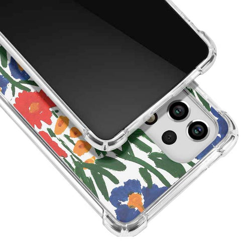 Bouffants and Broken Hearts Wild Garden 4 Galaxy A53 5G Clear Case