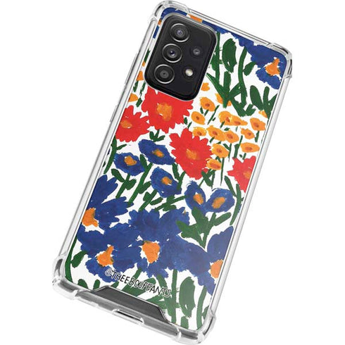 Bouffants and Broken Hearts Wild Garden 4 Galaxy A72 5G Clear Case