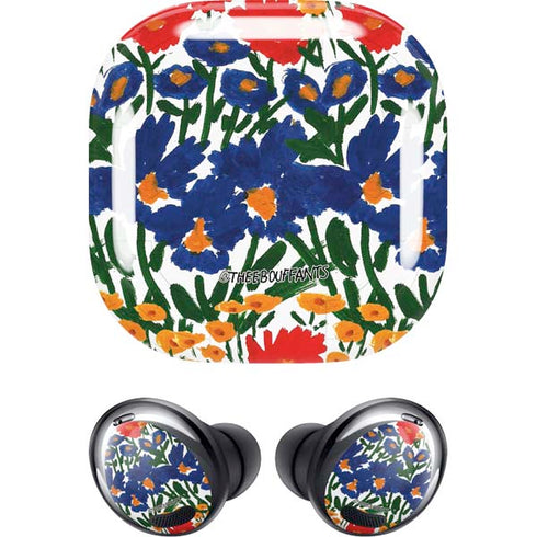 Bouffants and Broken Hearts Wild Garden 4 Galaxy Buds Pro Skin