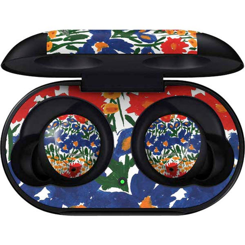 Bouffants and Broken Hearts Wild Garden 4 Galaxy Buds Skin