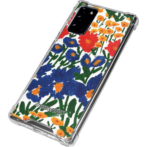 Bouffants and Broken Hearts Wild Garden 4 Galaxy Note20 5G Clear Case