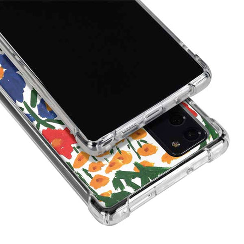 Bouffants and Broken Hearts Wild Garden 4 Galaxy Note20 5G Clear Case