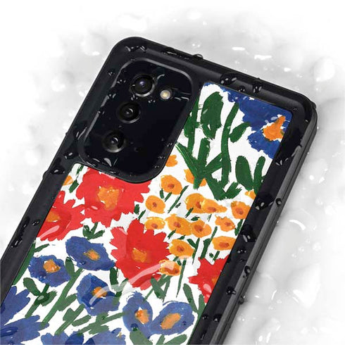 Bouffants and Broken Hearts Wild Garden 4 Galaxy Note20 5G Waterproof Case