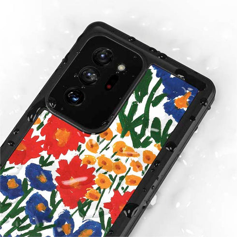 Bouffants and Broken Hearts Wild Garden 4 Galaxy Note20 Ultra 5G Waterproof Case