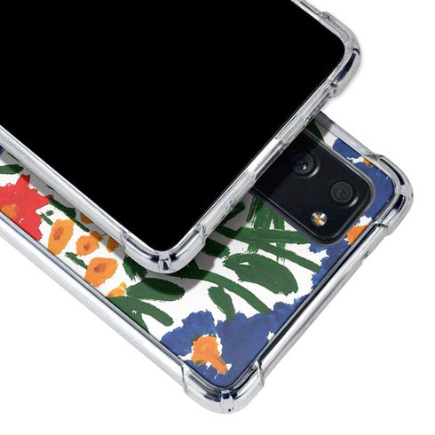 Bouffants and Broken Hearts Wild Garden 4 Galaxy S20 FE Clear Case