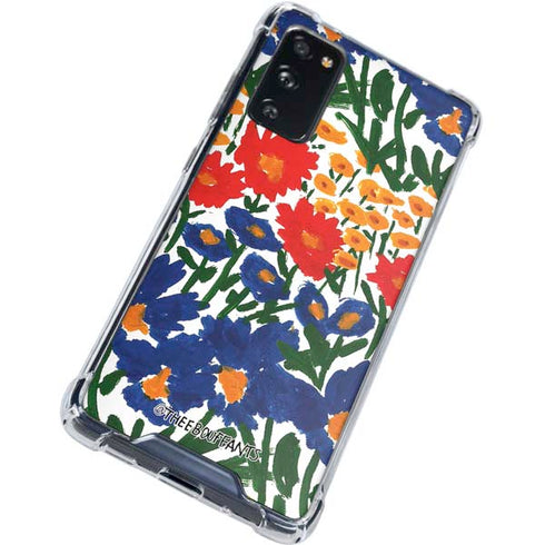 Bouffants and Broken Hearts Wild Garden 4 Galaxy S20 FE Clear Case