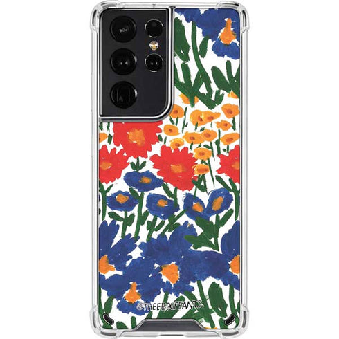 Bouffants and Broken Hearts Wild Garden 4 Galaxy S21 Ultra 5G Clear Case