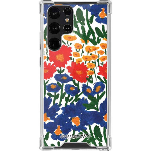 Bouffants and Broken Hearts Wild Garden 4 Galaxy S22 Ultra Clear Case