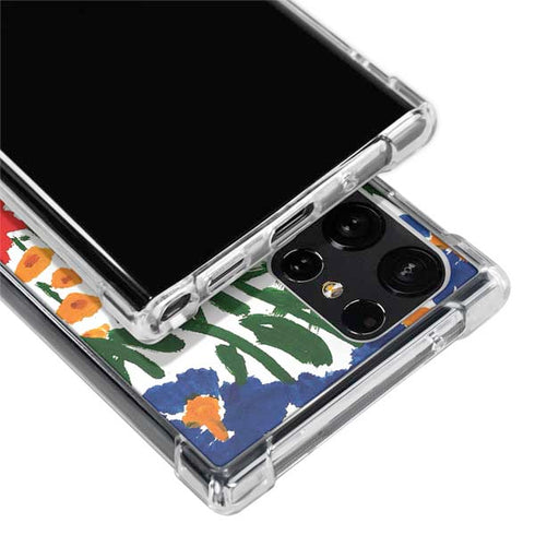 Bouffants and Broken Hearts Wild Garden 4 Galaxy S22 Ultra Clear Case