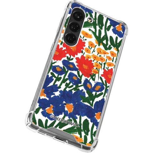 Bouffants and Broken Hearts Wild Garden 4 Galaxy S23 Clear Case