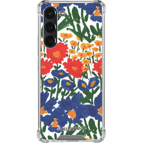 Bouffants and Broken Hearts Wild Garden 4 Galaxy S23 Plus Clear Case