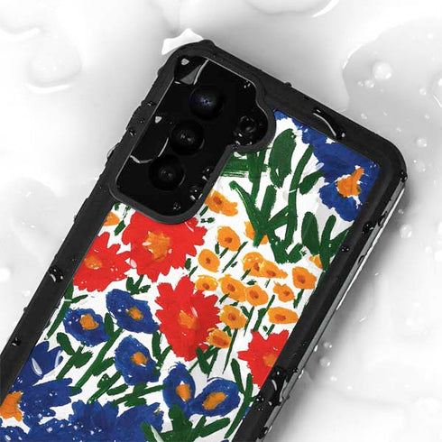 Bouffants and Broken Hearts Wild Garden 4 Galaxy S23 Plus Waterproof Case
