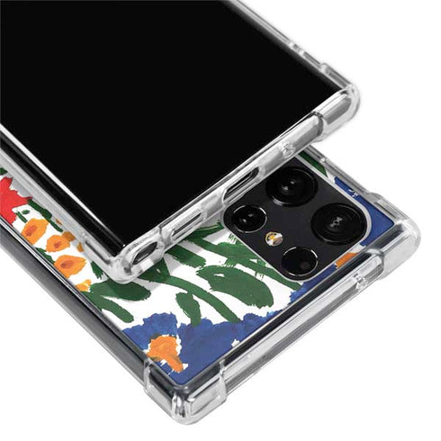 Bouffants and Broken Hearts Wild Garden 4 Galaxy S24 Ultra Clear Case
