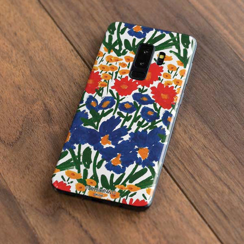 Bouffants and Broken Hearts Wild Garden 4 Galaxy S9 Plus Skin