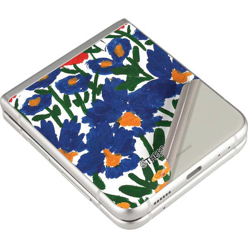 Bouffants and Broken Hearts Wild Garden 4 Galaxy Z Flip3 5G Skin