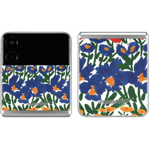 Bouffants and Broken Hearts Wild Garden 4 Galaxy Z Flip4 5G Skin
