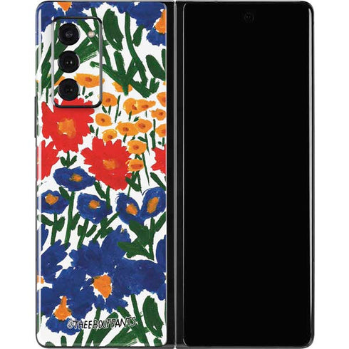 Bouffants and Broken Hearts Wild Garden 4 Galaxy Z Fold2 5G Skin