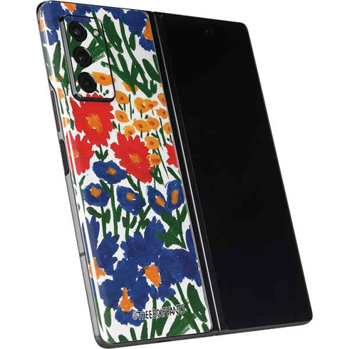 Bouffants and Broken Hearts Wild Garden 4 Galaxy Z Fold2 5G Skin