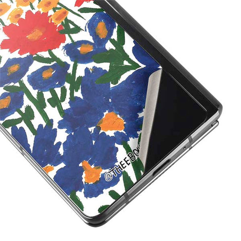 Bouffants and Broken Hearts Wild Garden 4 Galaxy Z Fold2 5G Skin