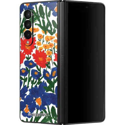 Bouffants and Broken Hearts Wild Garden 4 Galaxy Z Fold3 5G Skin