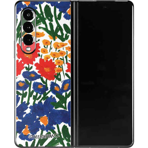 Bouffants and Broken Hearts Wild Garden 4 Galaxy Z Fold3 5G Skin