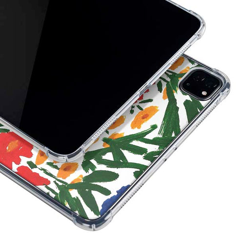 Bouffants and Broken Hearts Wild Garden 4 iPad Pro 12.9in (2020) Clear Case